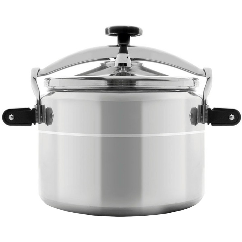 Olla con Tapa de Cristal Amercook Roja 5 L