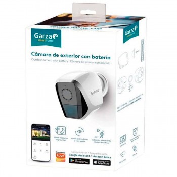 Camara exterior vigilancia IP WIFI HD 1080p GARZA SMART HOME 401364G