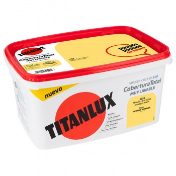 Pintura TitanPro R-10 Blanca Exterior Mate 15L - Pinturas Villares