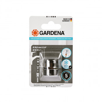 GARDENA System - Adaptador de Manguera para Grifos de Interior con Rosca