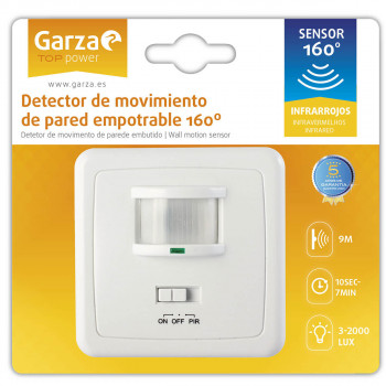 Detector de movimiento - Invisible 360º – Garza