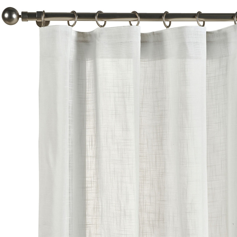 Barra p/cortina de baño extensible 130x240 cm