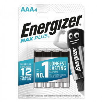 Pila recargable energizer power plus hr03 700mah aaa pack 4