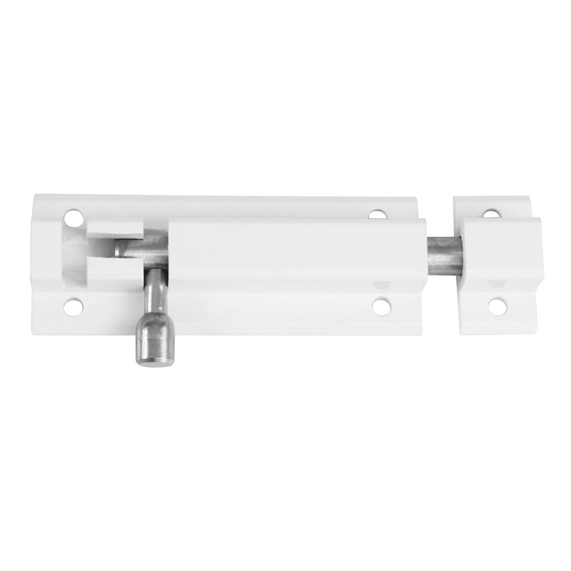 Amig  Pasador Puerta Sobreponer Modelo 388 Latonado Barnizado Medida en mm  30 x 42 mm